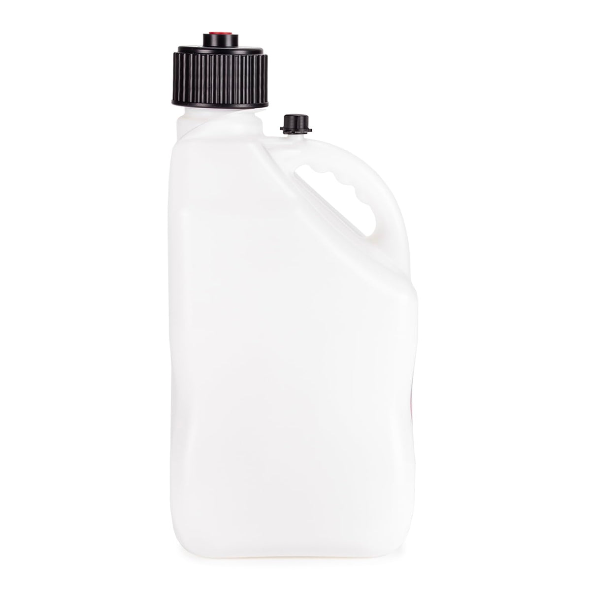 5.5 Gallon Square Motorsport Jug White with Filler Hose P72068
