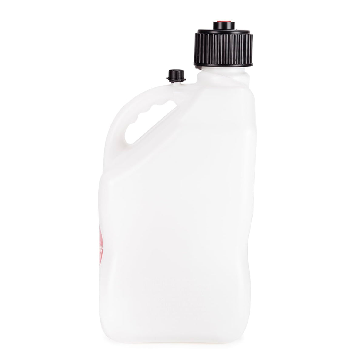 5.5 Gallon Square Motorsport Jug White with Filler Hose P72068