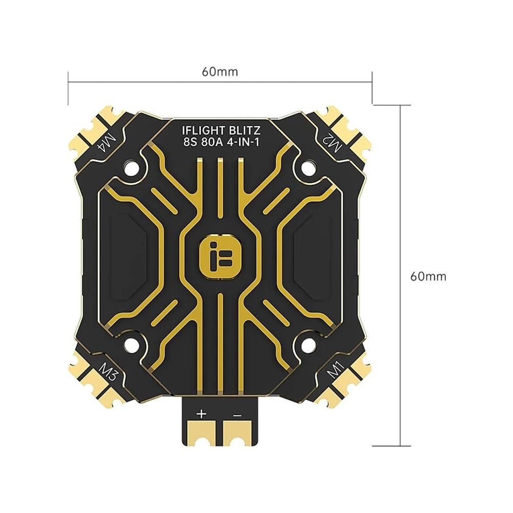 4-in-1 80A 2-8S ESC S292
