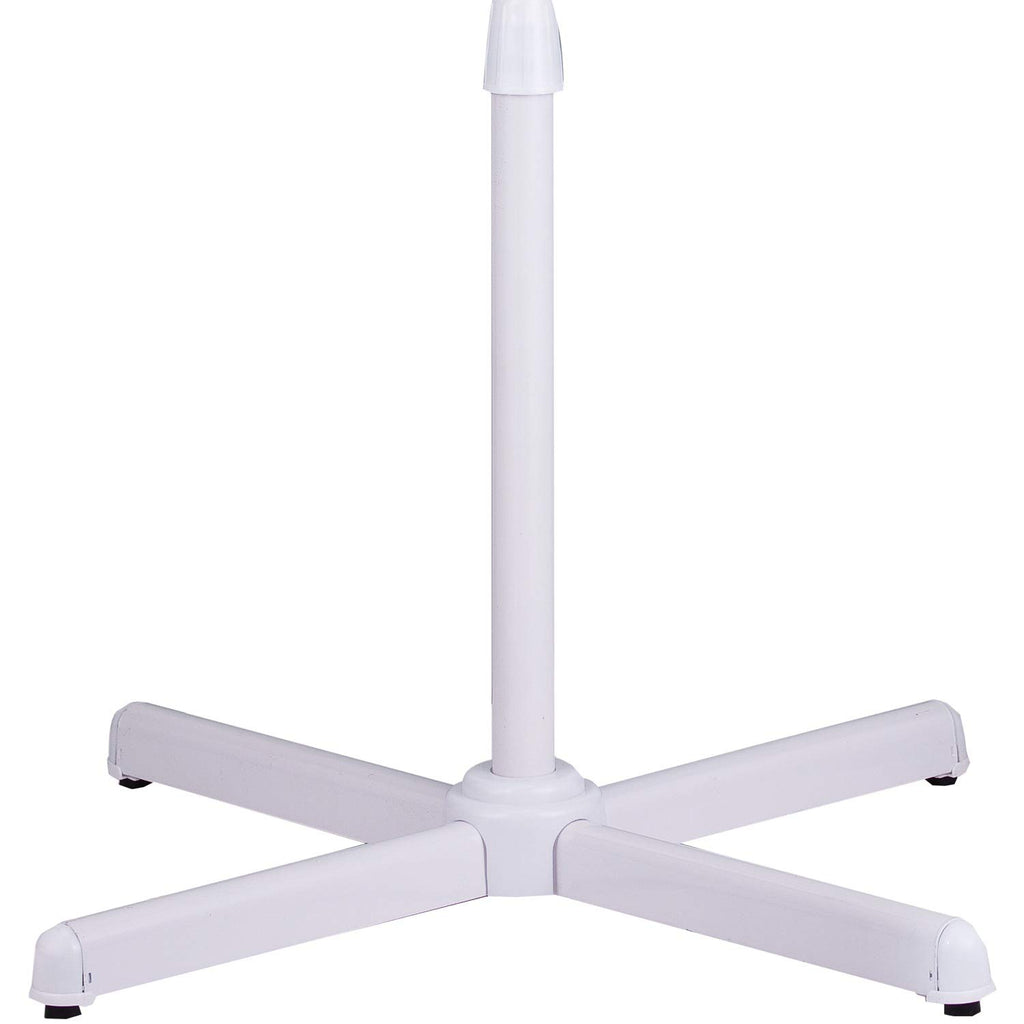 White 16-inch 3-Speed Oscillating Stand Fan K25247