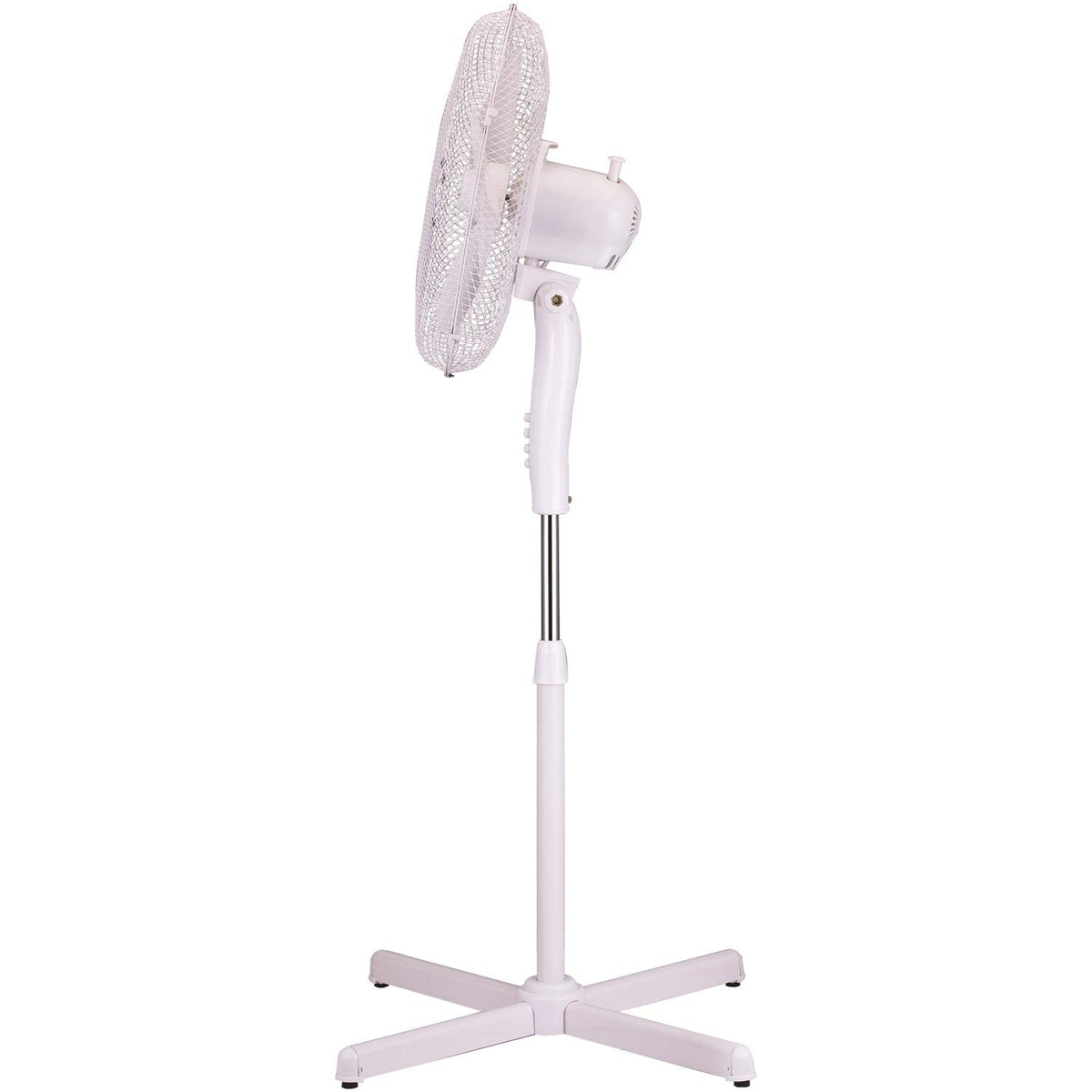 White 16-inch 3-Speed Oscillating Stand Fan K25247