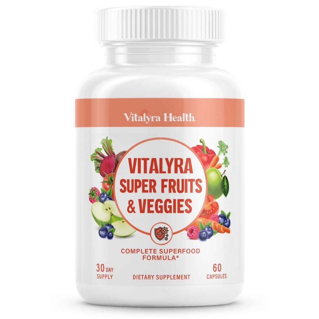 Fruits & Veggies Supplement Vegetable Capsules E9275