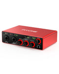 2X2 24-bit/192kHz Audio Interface with XLR/TRS Combo Input R227