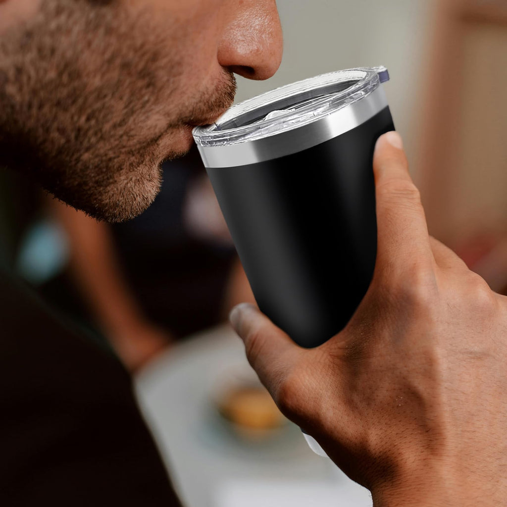 12 Pieces Insulated Stainless Steel Tumbler with Lid and Straw K778