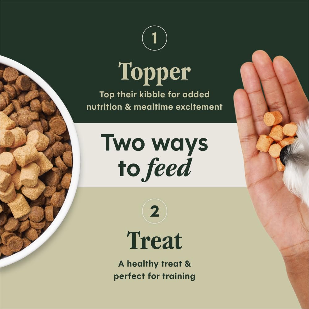 Freeze Dried Grain Free Dog Food Toppers with Chicken 12.5 oz E57186