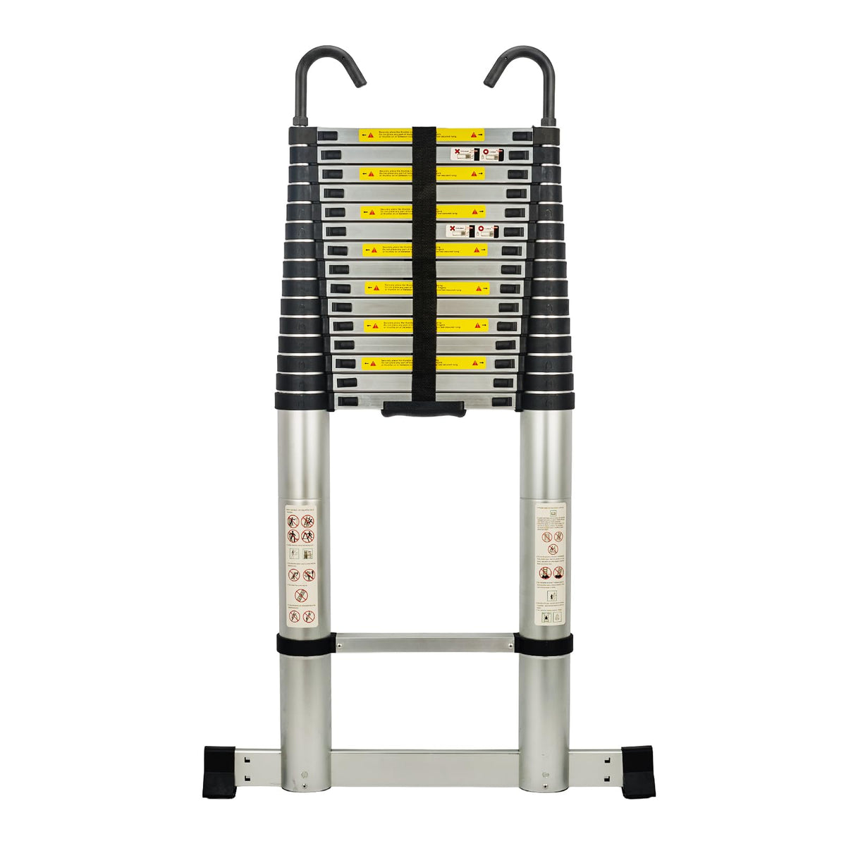 20.3 FT Aluminum Telescopic Ladder 330lbs V202
