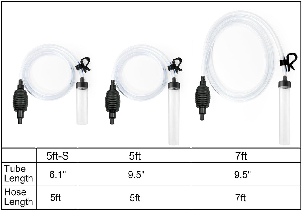 5ft Aquarium Siphon Vacuum Cleaner F689166