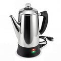 Electric 12 Cup Stainless Steel Coffee Percolator O6344