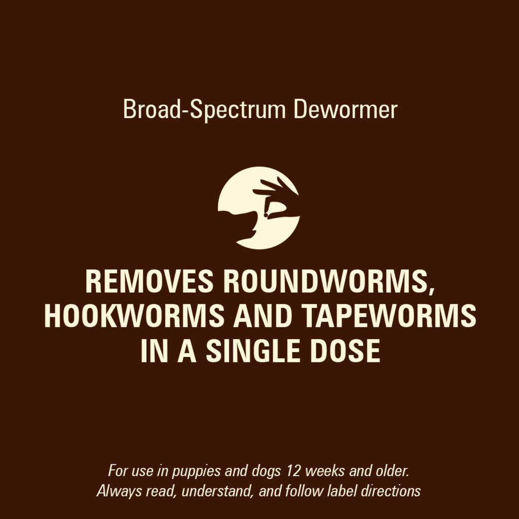 7 Way De-Wormer Chewables for Dogs, 6 Count M635