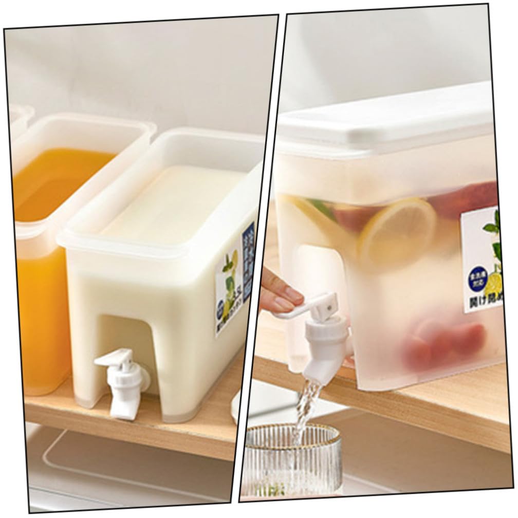 White 3.5L Water Jug with Faucet G163210