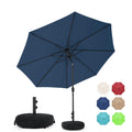 9 FT Patio Umbrella with Base E443