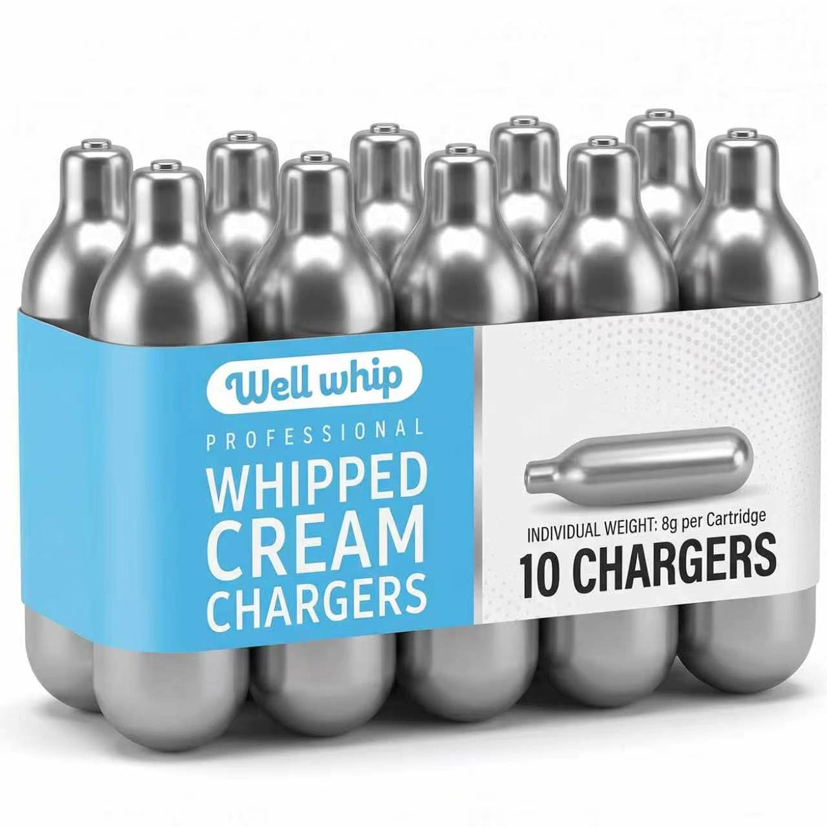 8g Whipped Cream Chargers 10-Pack C684