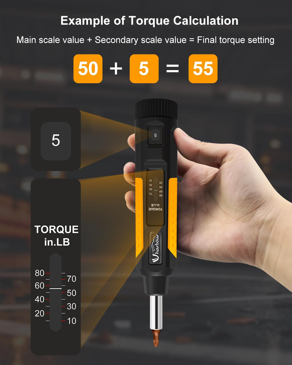 10-80 in.lb Torque Screwdriver Set S162440