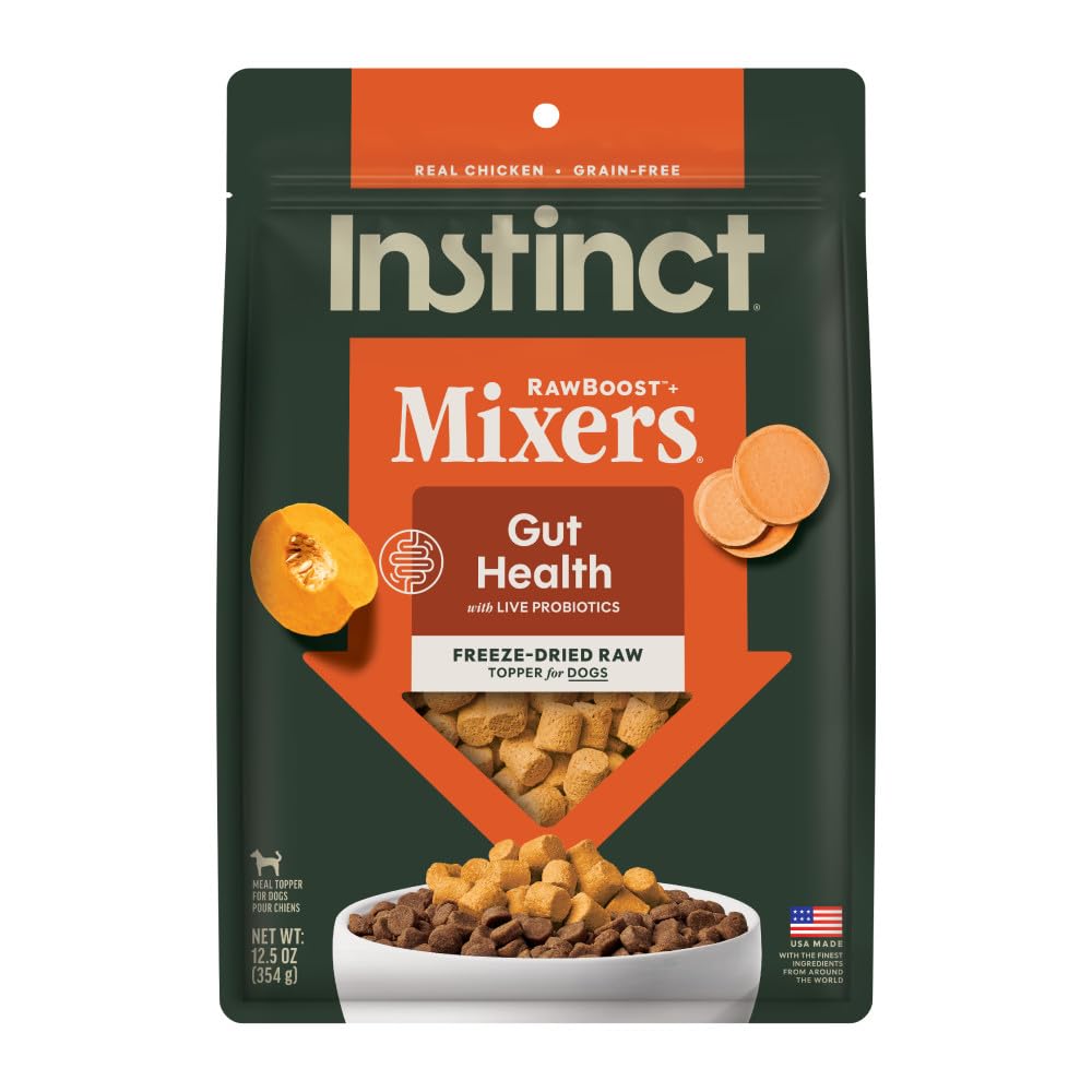 Freeze Dried Grain Free Dog Food Toppers with Chicken 12.5 oz E57186