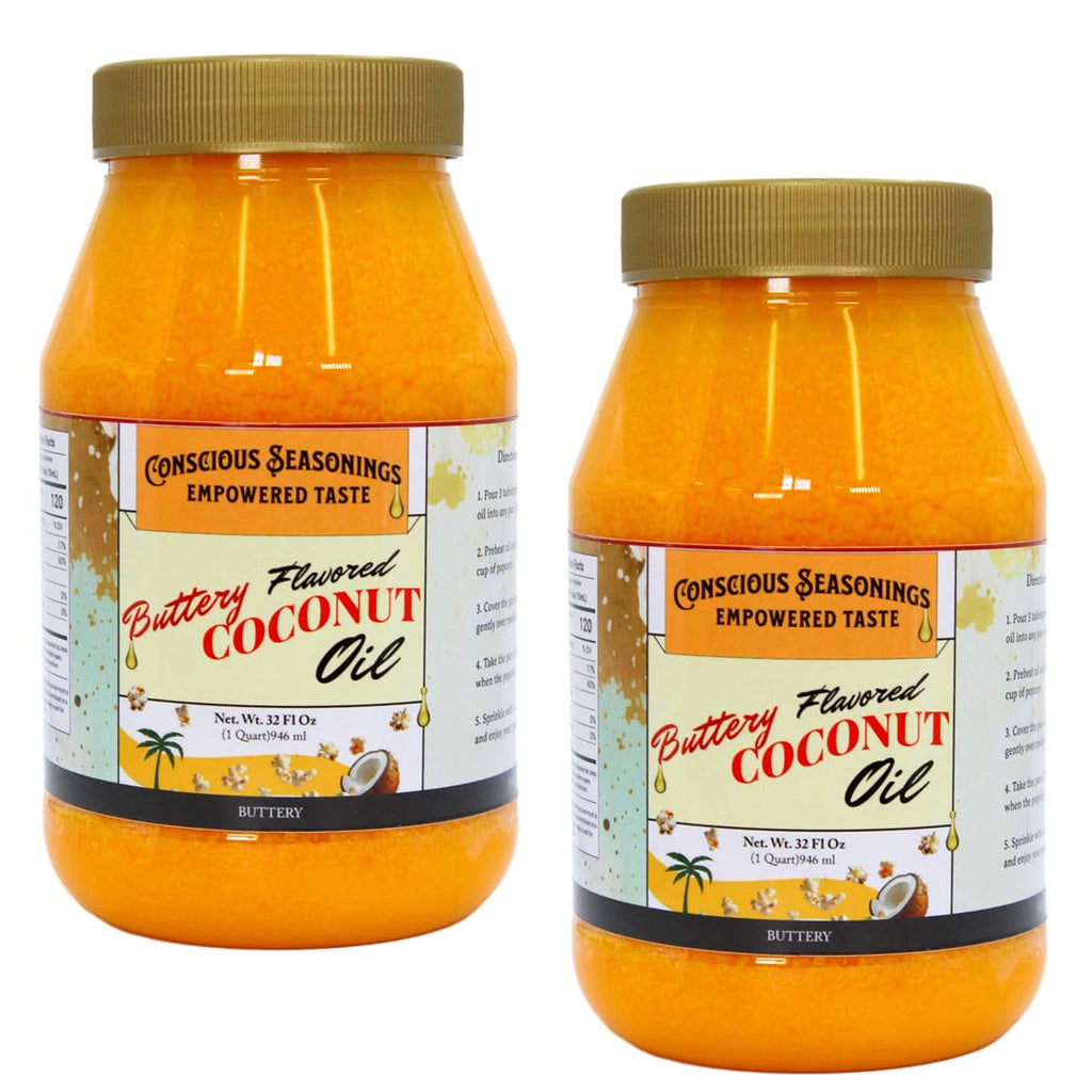 Butter Flavored Coconut Oil 32 oz 2 Pack T71175