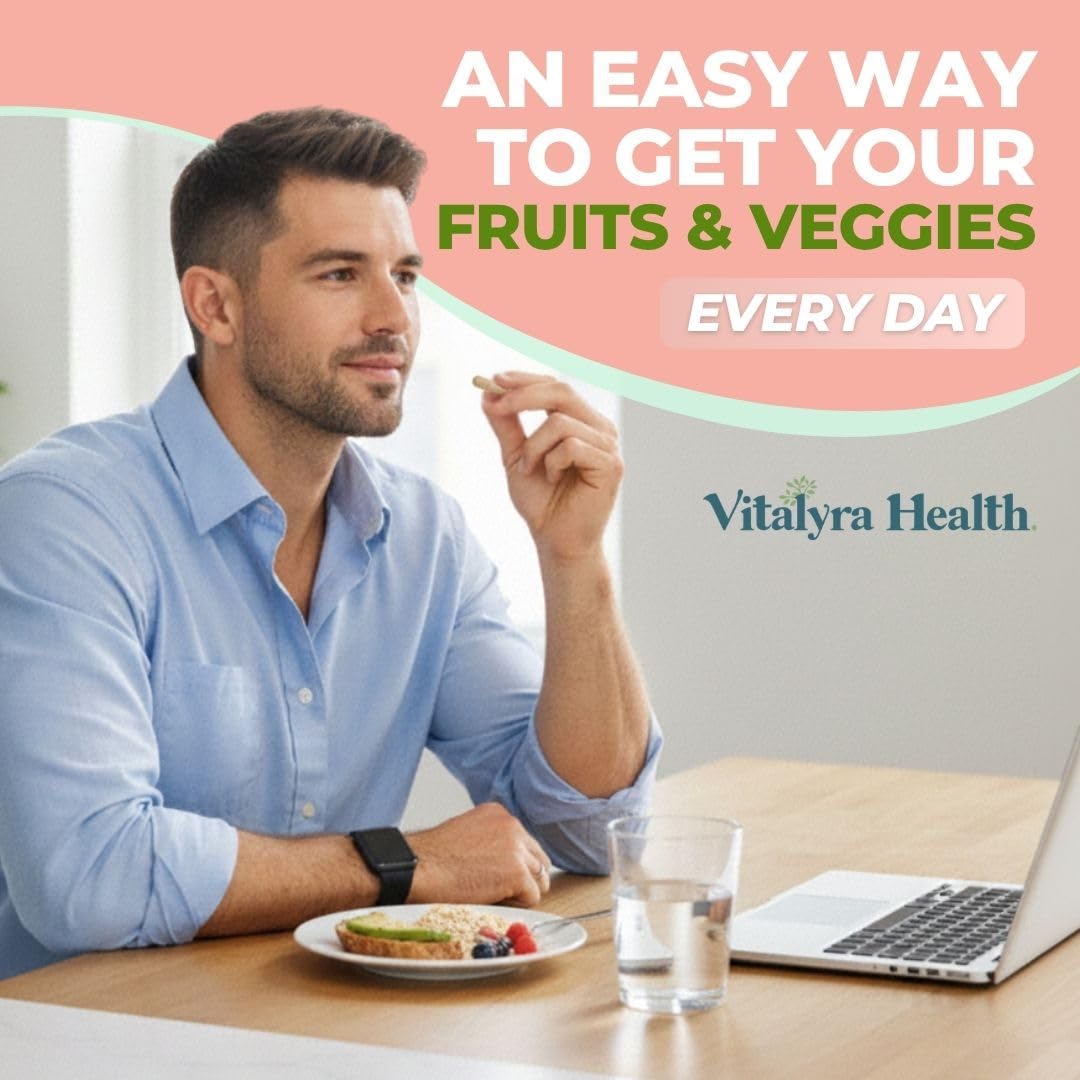 Fruits & Veggies Supplement Vegetable Capsules E9275
