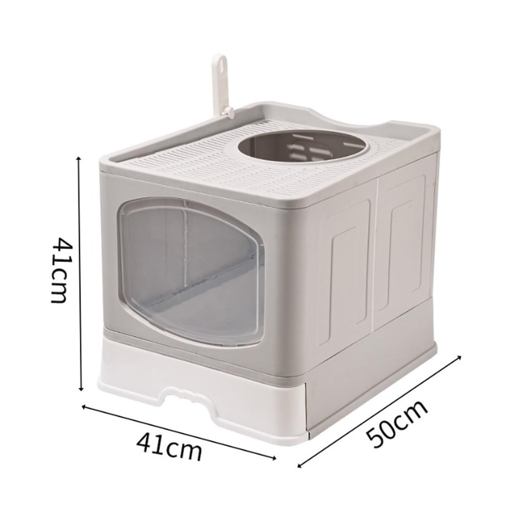 Foldable Cat Litter Box with Lid S191490