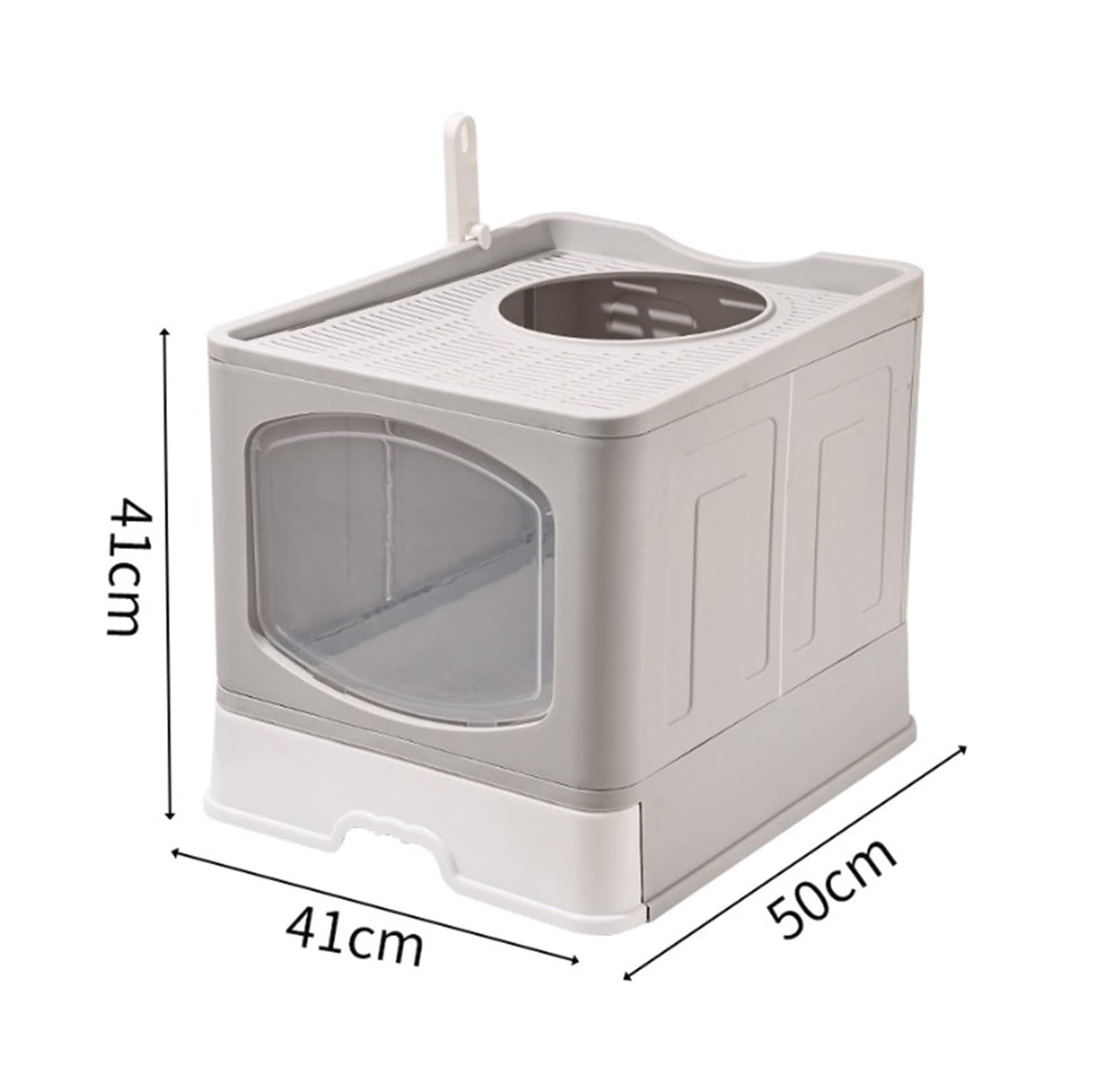Foldable Cat Litter Box with Lid S191490