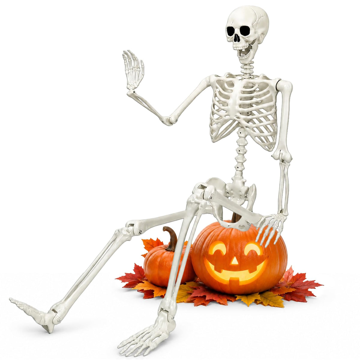 Life Size Posable Skeleton Decorations R722515