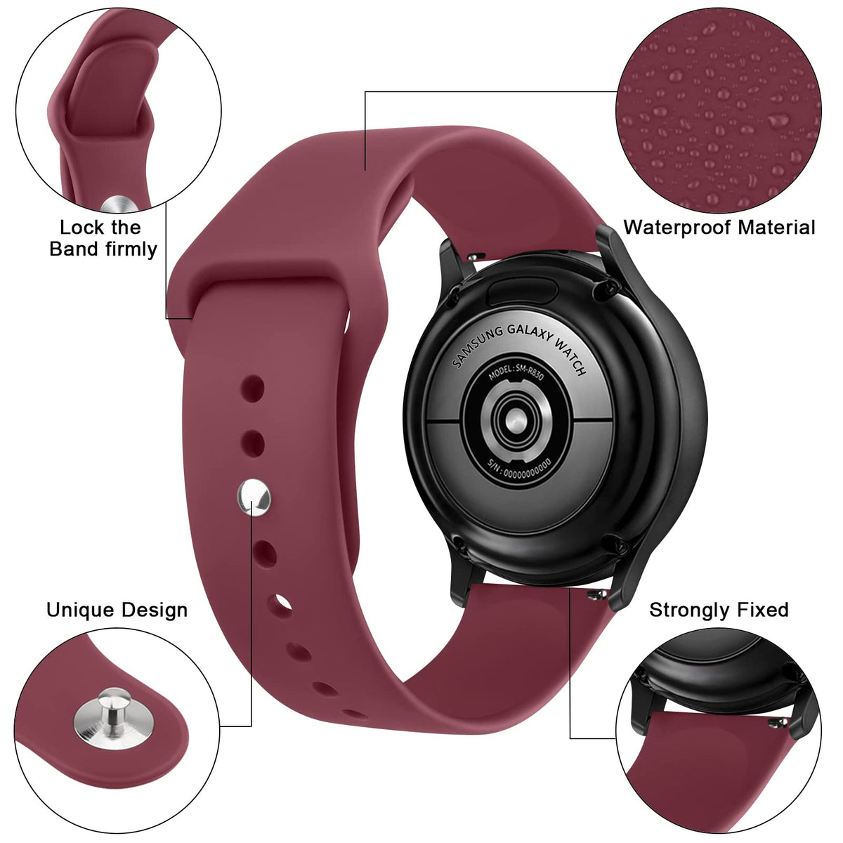 20mm Replacement Sport Strap A223