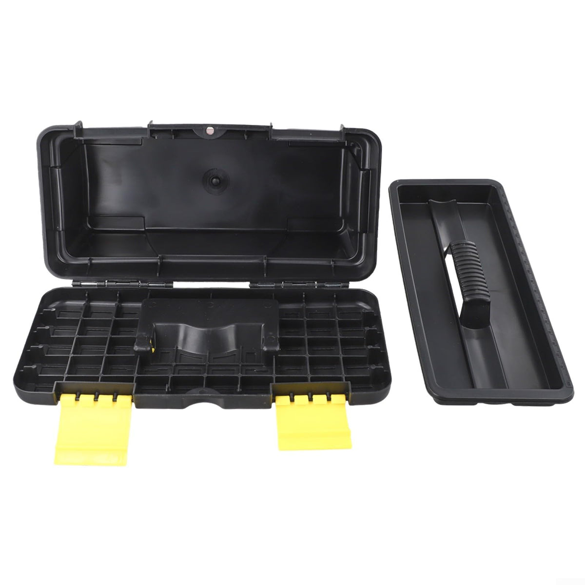 10-Inch Plastic Toolbox with Dual Layer Storage C13950