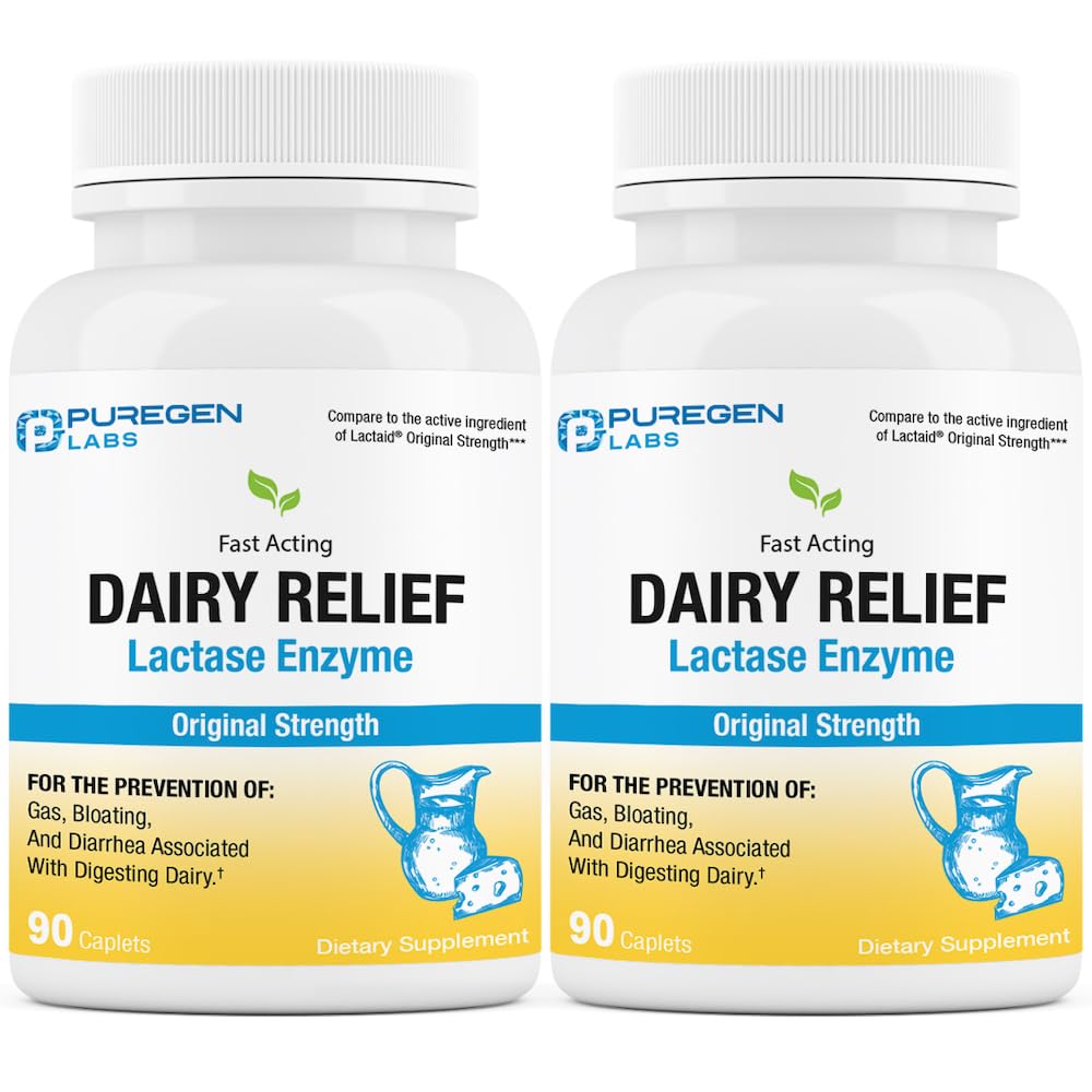Natural Lactase Enzyme 3000 FCC, 2-Pack T284