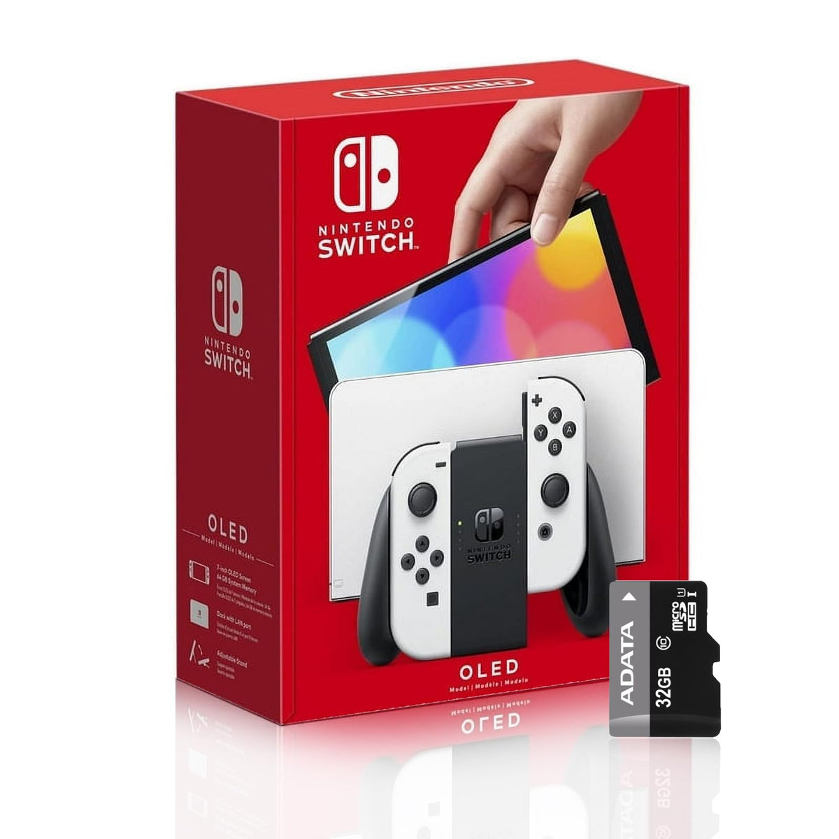 Nintendo Switch OLED Model with White Joy-Con W391291