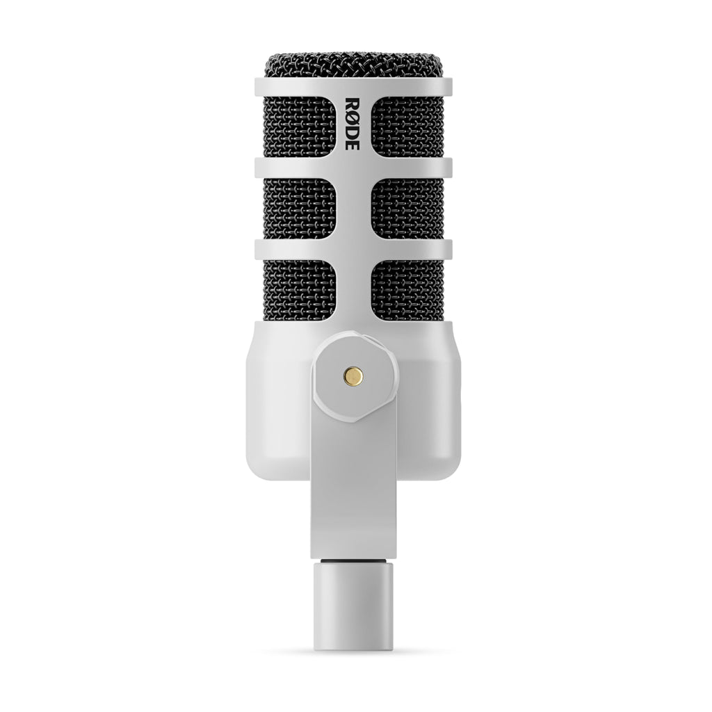 White Cardioid Dynamic Broadcast Microphone with XLR Cable S826