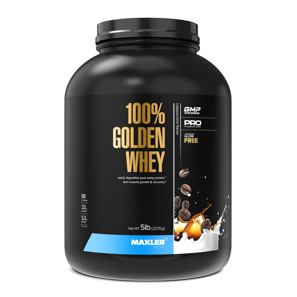Whey Protein Powder Cappuccino 5 lb X483935