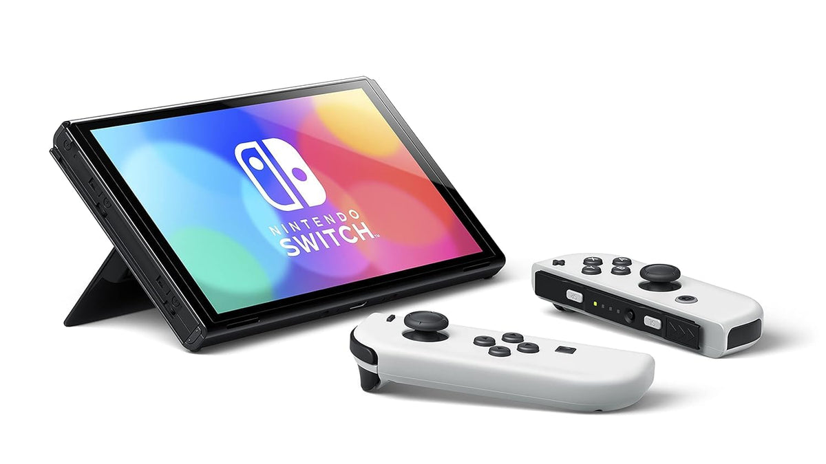 Nintendo Switch OLED Model with White Joy-Con W391291