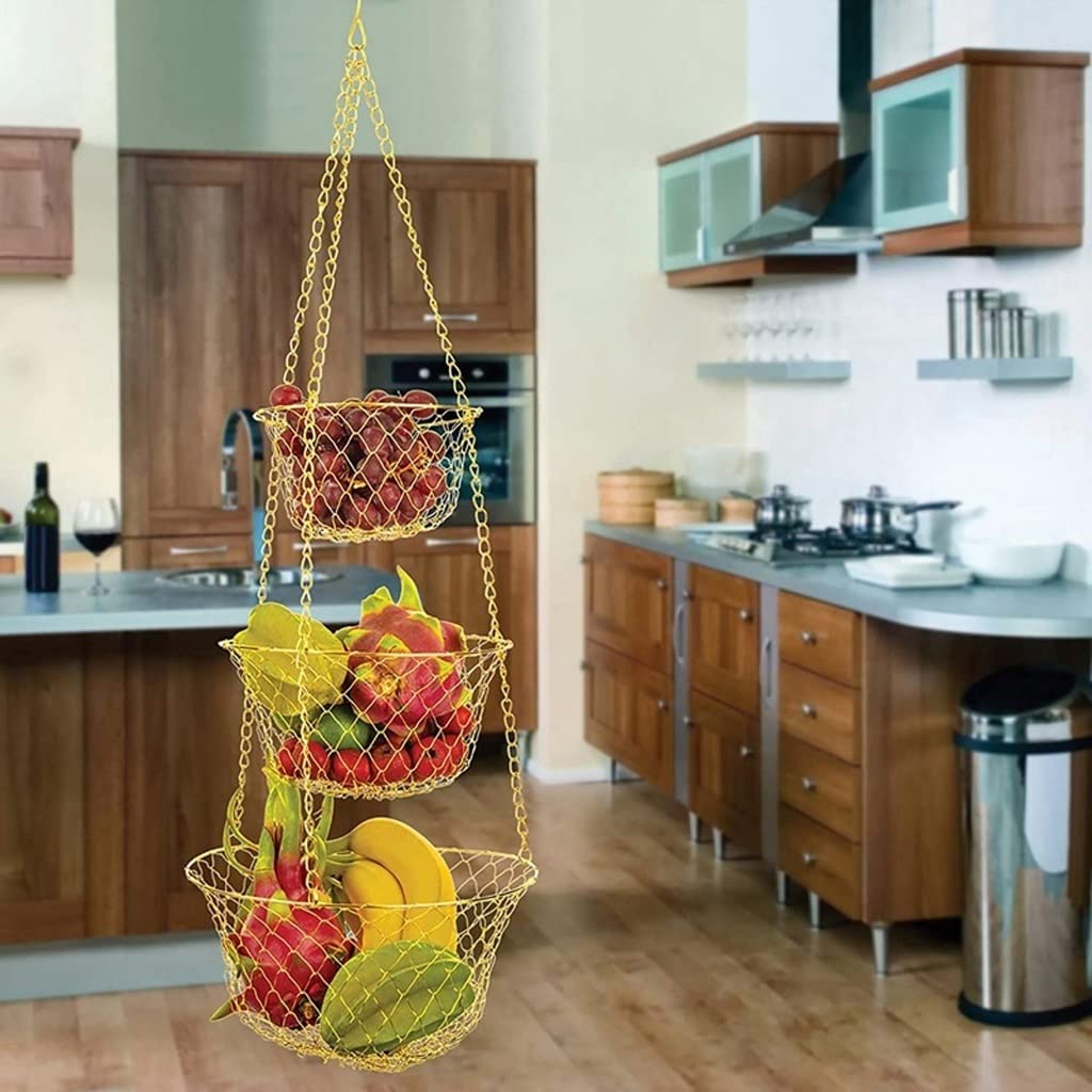 3 Tier Hanging Fruit Basket N64069
