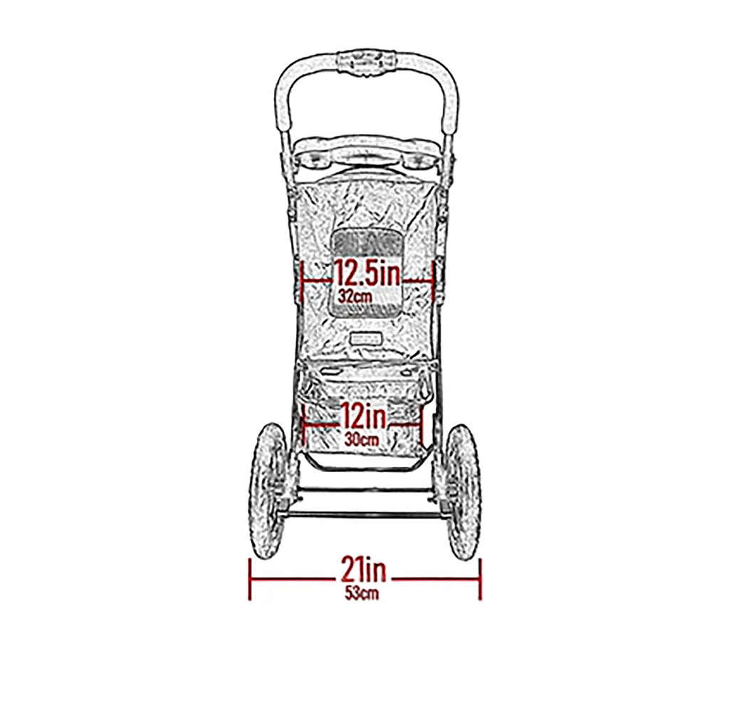 Caribbean Blue Pet Stroller I5997
