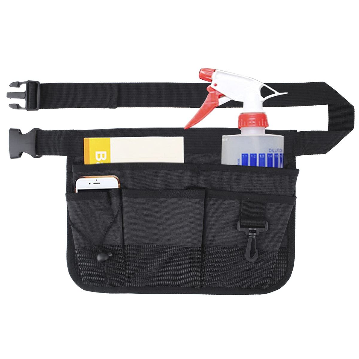 Heavy Duty Oxford Gardening Tool Waist Bag with 7 Pockets N140971