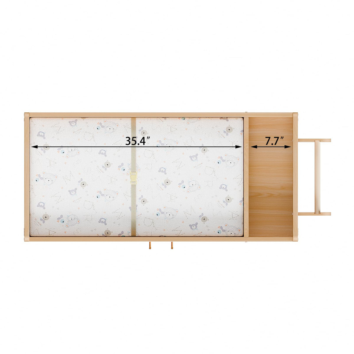 Daycare Changing Table with Storage & Changing Pad I1552