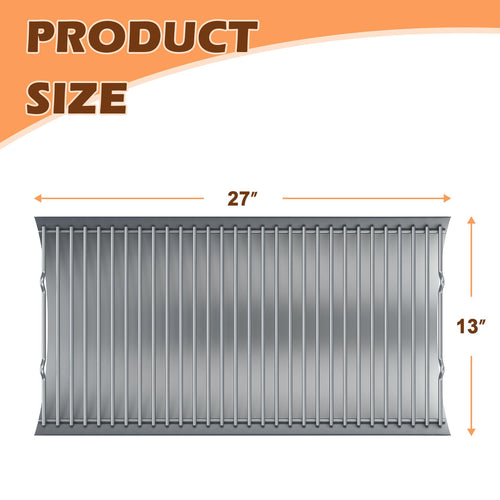 27 Inch Ash Pan Replacement Parts with 2pcs Fire Grate Hanger Set N219862