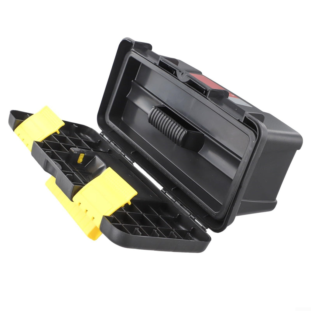 10-Inch Plastic Toolbox with Dual Layer Storage C13950