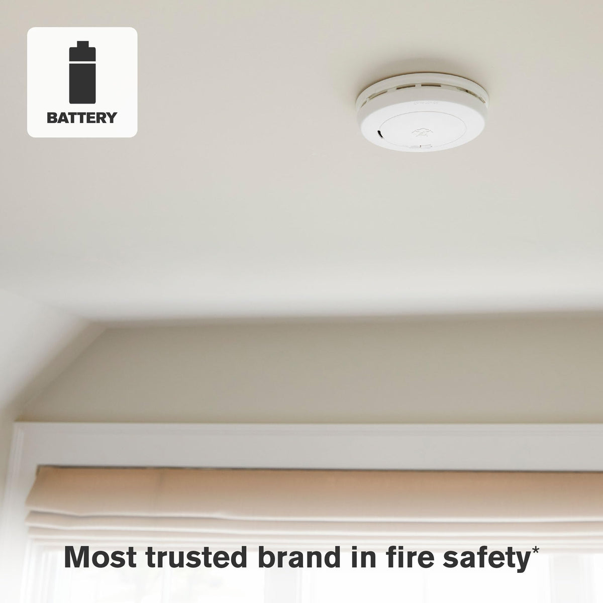 Battery Combination Smoke & Carbon Monoxide Alarm D390577