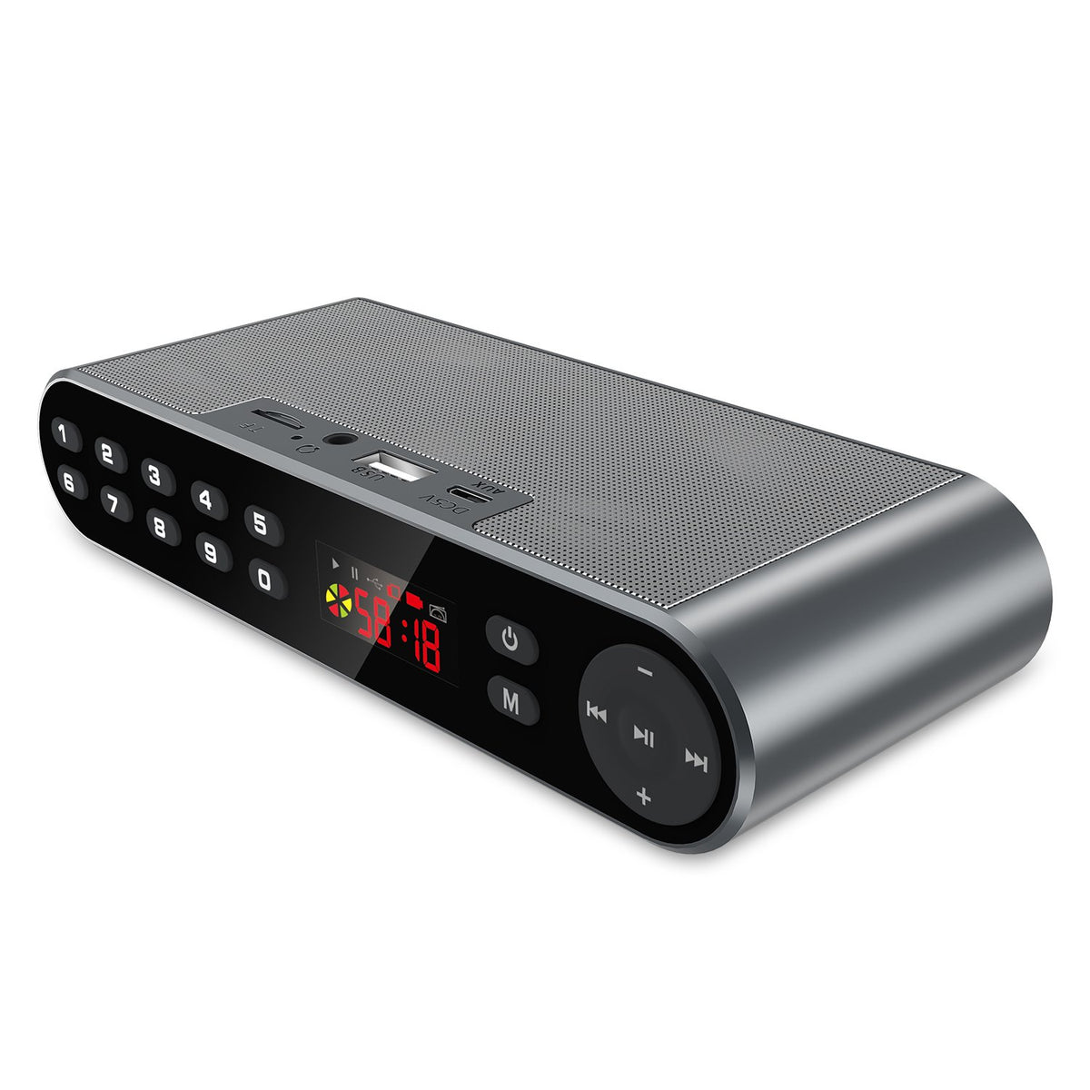 Portable Bluetooth FM Radio MP3 Player Wireless Speaker U558