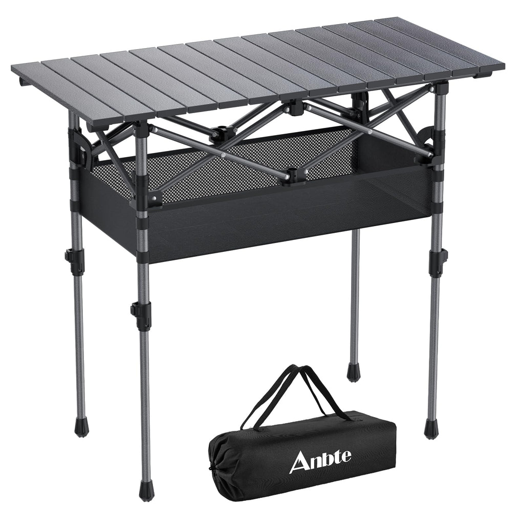 3ft Aluminum Roll Top Folding Camping Table T659