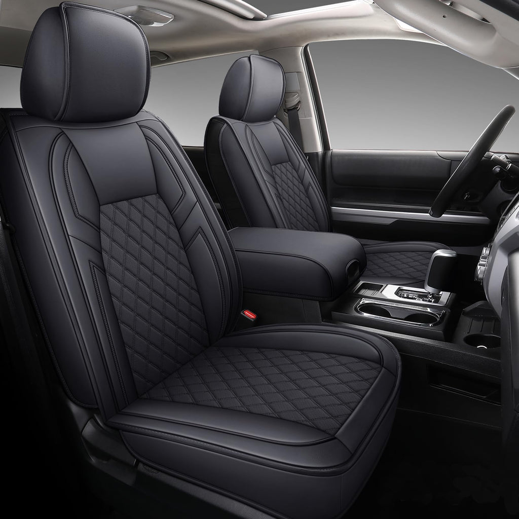 Leather Car Seat Covers Full Set G8701