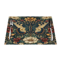 Vintage Butterfly Floral Woven Placemat 12X18 in T95223
