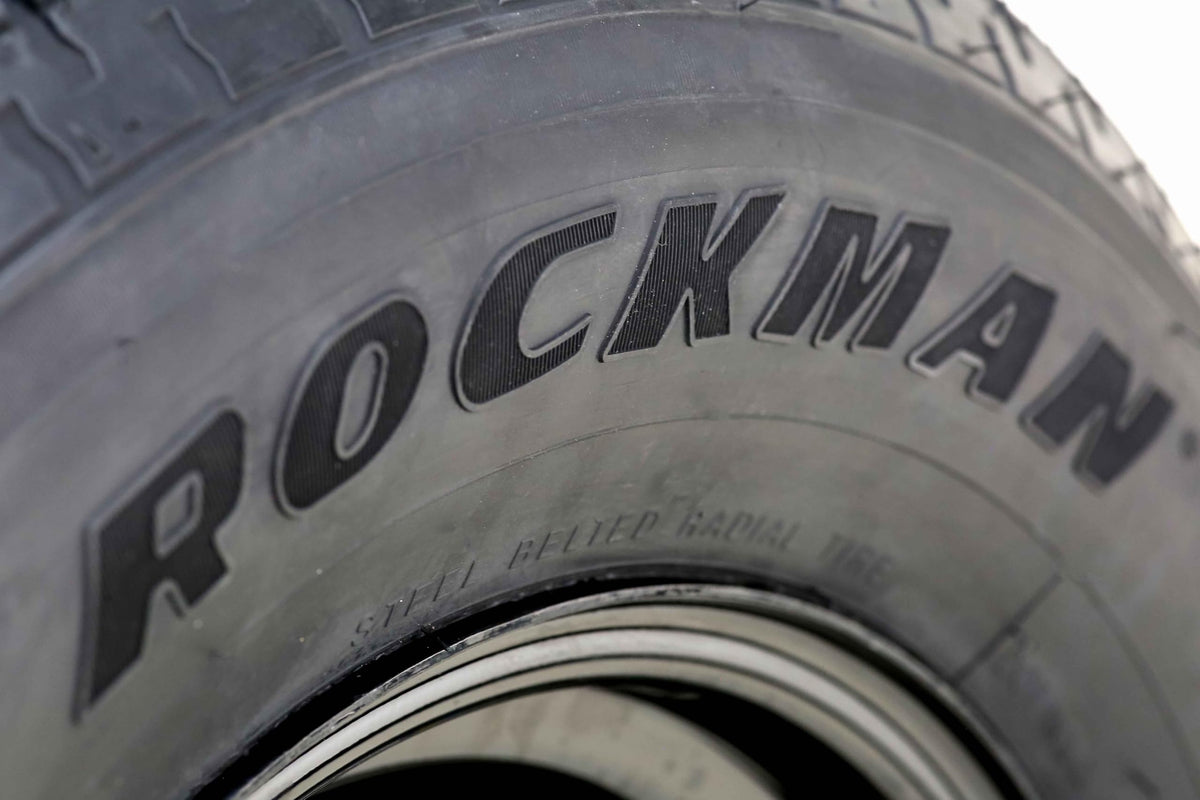 Trailer Tire Wheel ST205/75R15 8-Ply Silver Mod Rim E2851