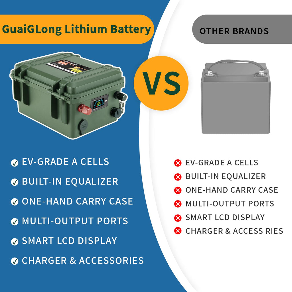 12V 100Ah LiFePO4 Deep Cycle Battery L653