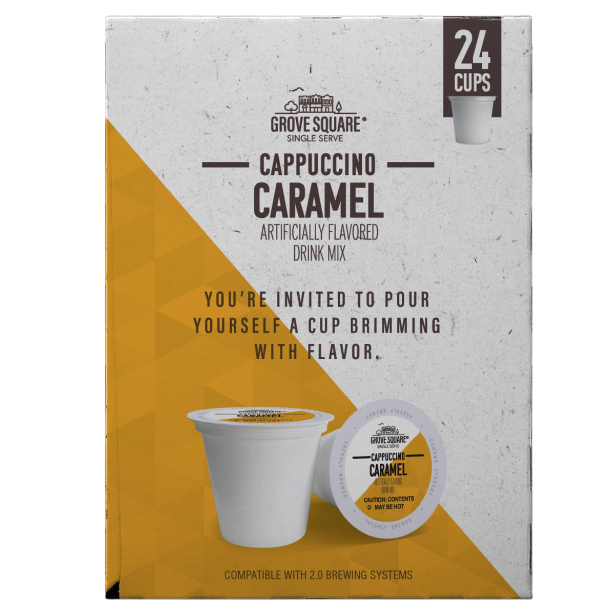 Caramel Single Serve Pods Pack of 24 U2716