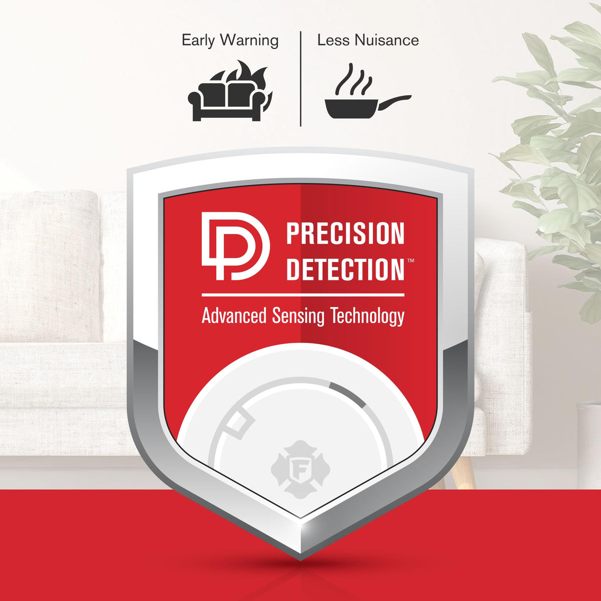 Battery Combination Smoke & Carbon Monoxide Alarm D390577