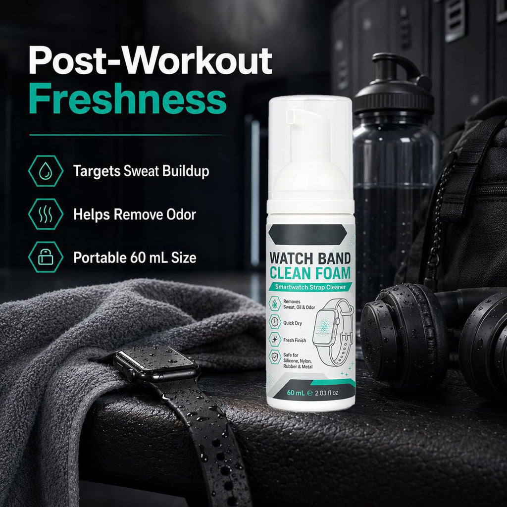 Foam Cleaner Spray for Watch Strap 60ml with Towel V437561