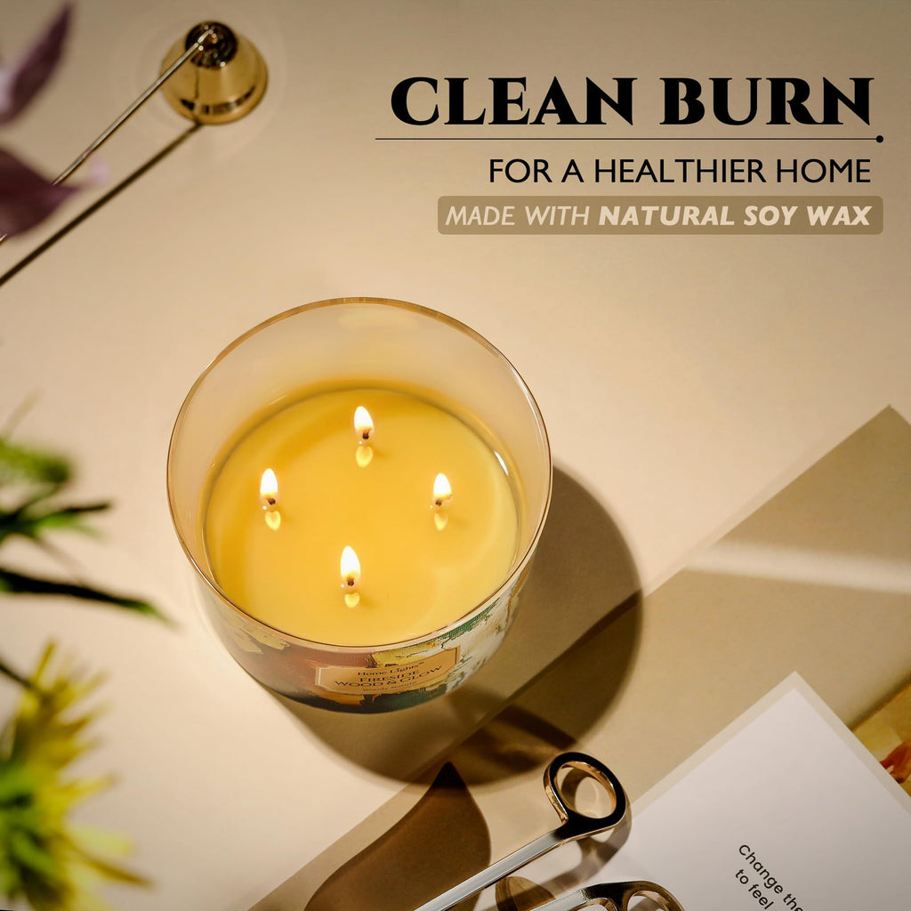 18oz Soy Wax 4-Wick Scented Candle Z605