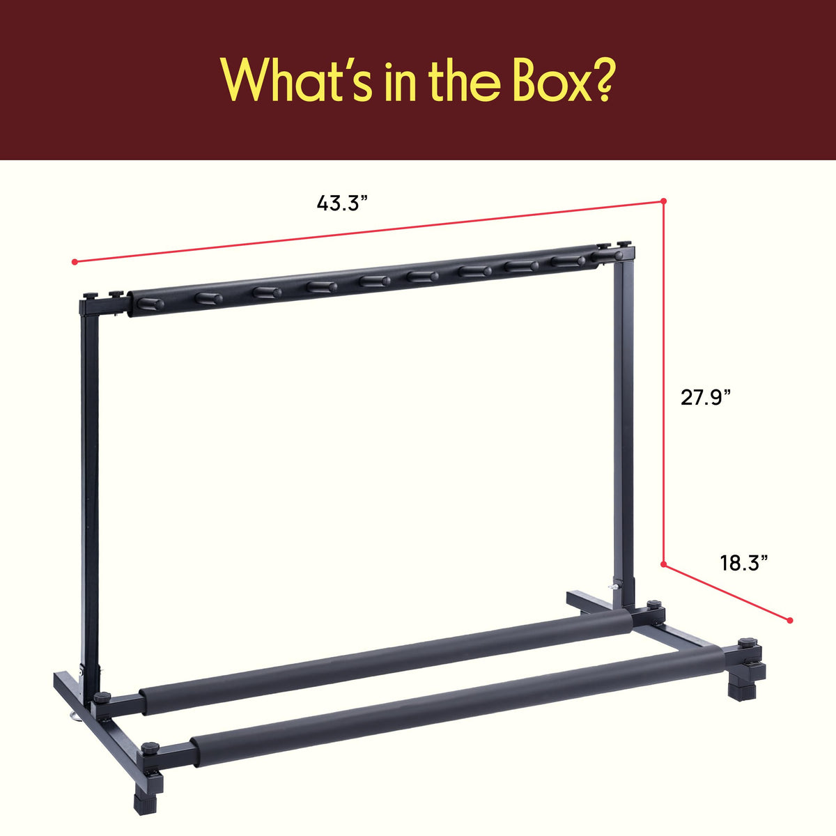 Foldable Universal Multi Guitar Stand I31041