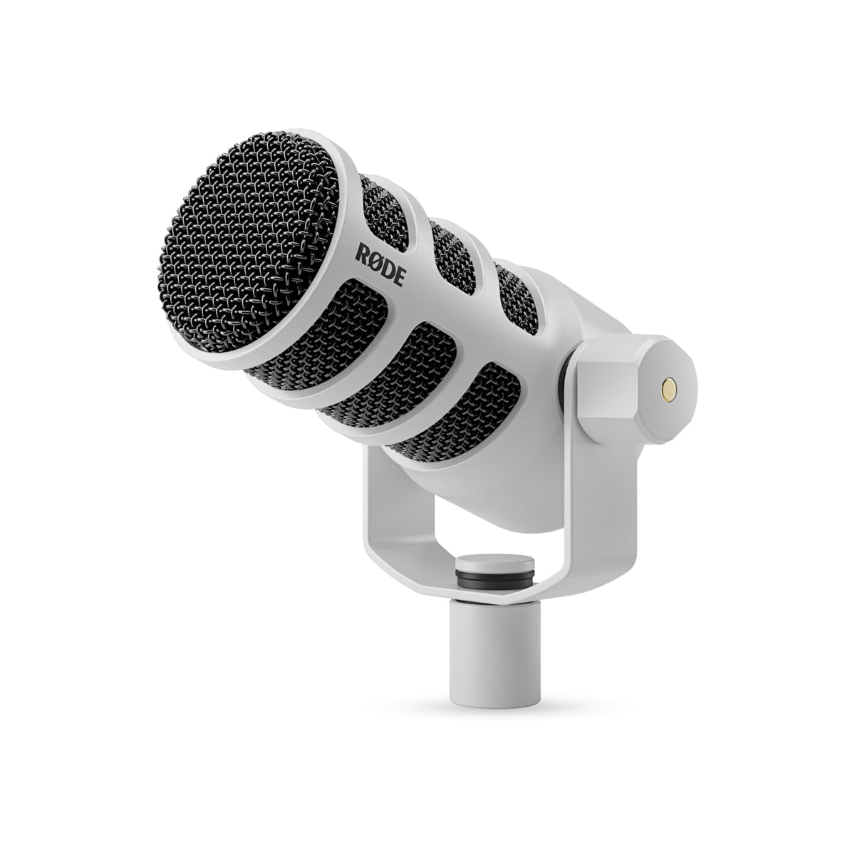 White Cardioid Dynamic Broadcast Microphone with XLR Cable S826