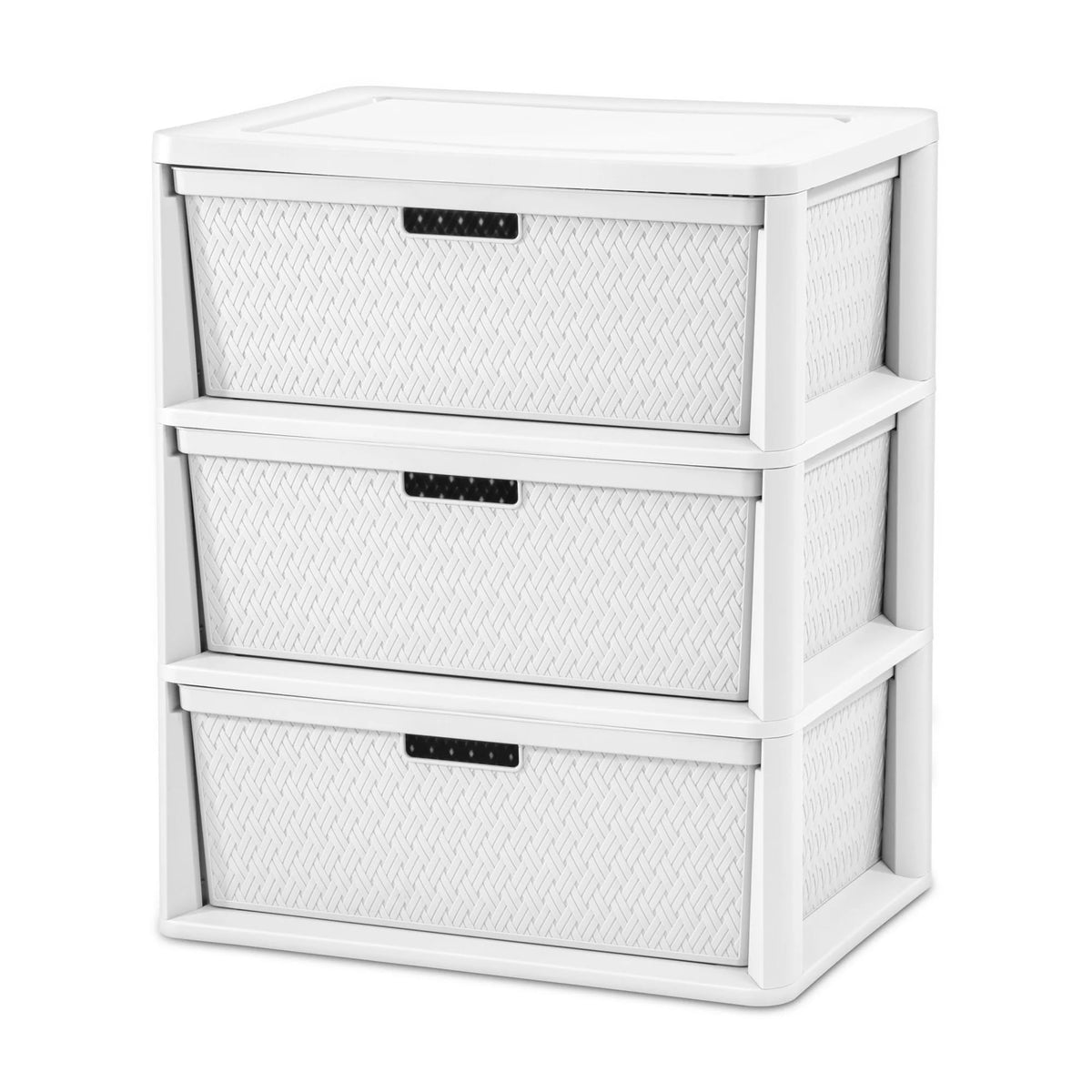 White 3 Drawer Storage Unit O6024
